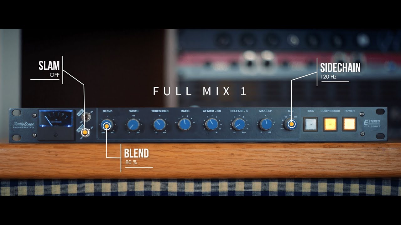 AudioScape E-Series Deluxe Buss Compressor Teaser