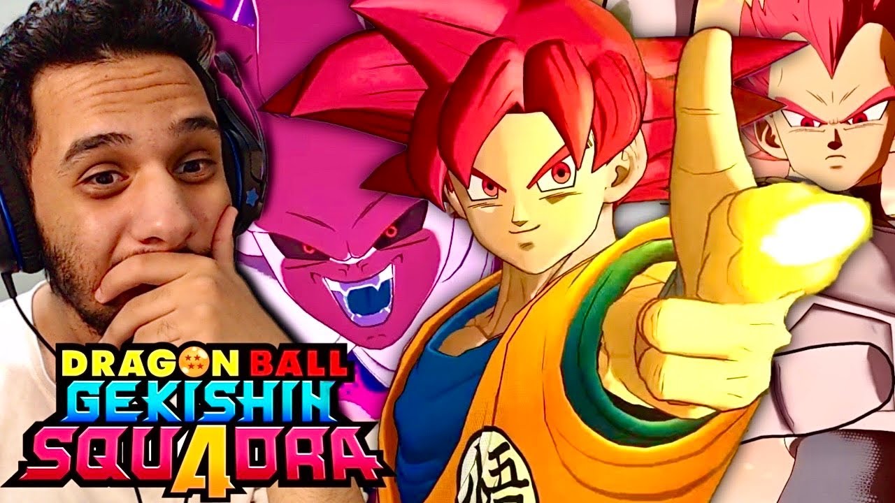 Поклонник DBZ РЕАГИРУЕТ на SSG Гоку, SSG Вегету и Кида Буу в 4-м сезоне Dragon Ball Gekishin Squa...