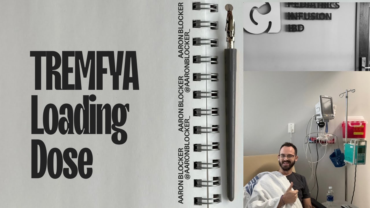 I finished my TREMFYA Loading Dose Infusions! | Crohn’s Disease 