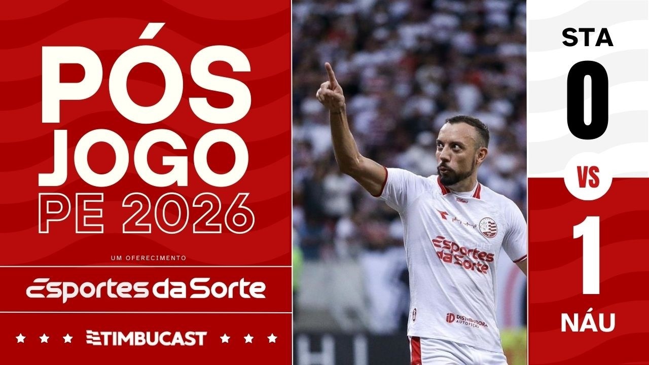 PÓS-JOGO - Santa Cruz x Náutico - Campeonato Pernambucano 2026