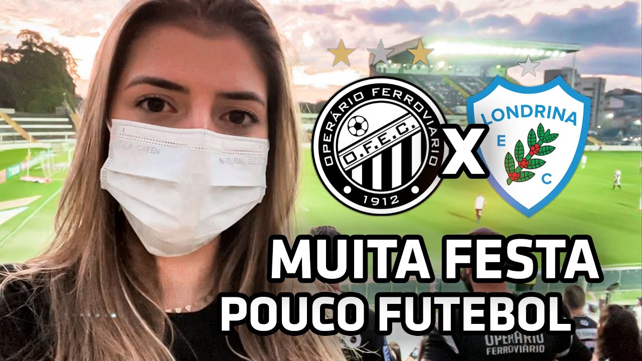 FUI NO GERMANO KRÜGER E ACONTECEU ISSO - OPERÁRIO X LONDRINA (16/10/21) | Canal da Anagüero