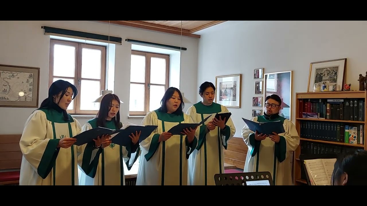 Augsburg 한인교회 2026/02/15 주일예배 | 성가대 찬양 | 드려지게 하소서
