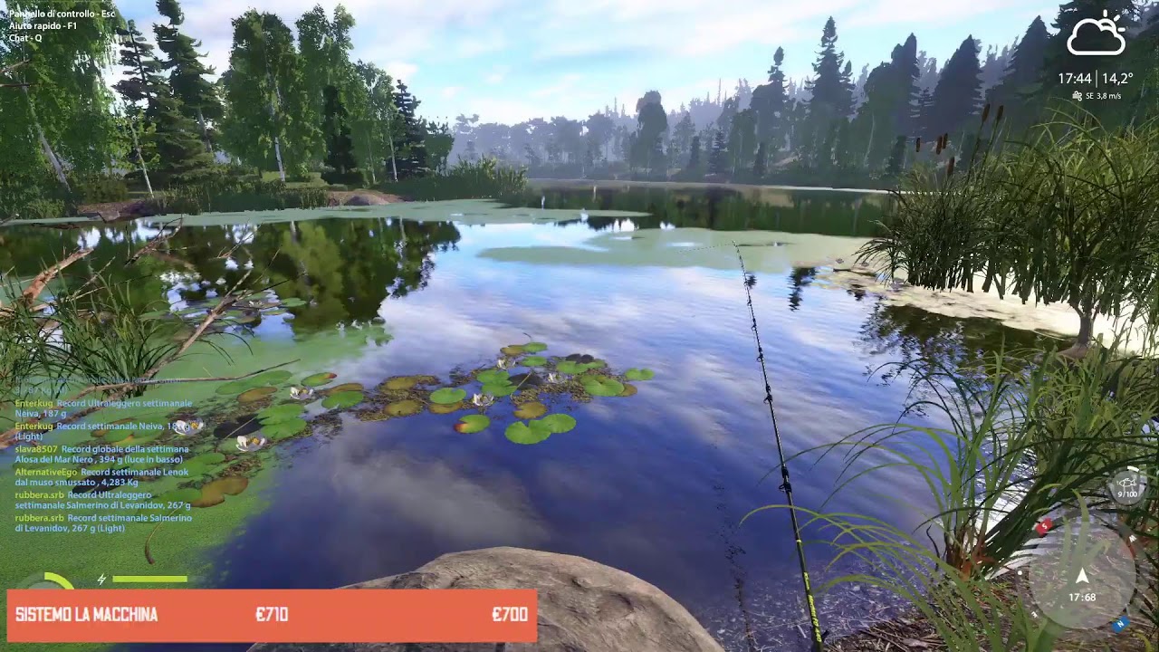 A PESCA CON LUKE - Russian fishing