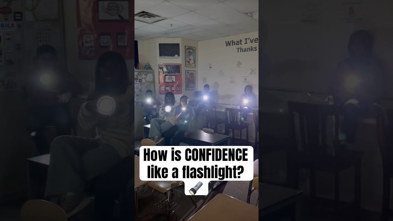 Метафоры психического здоровья: уверенность &mdash; это как фонарик? 🔦 #SEL #mindfullearning