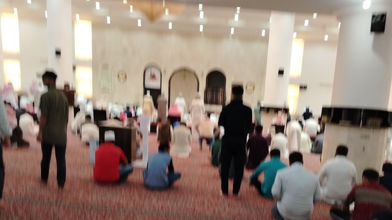 10তম রমজানে জুম্মা মসজিদে। আলহামদুলিল্লাহ।