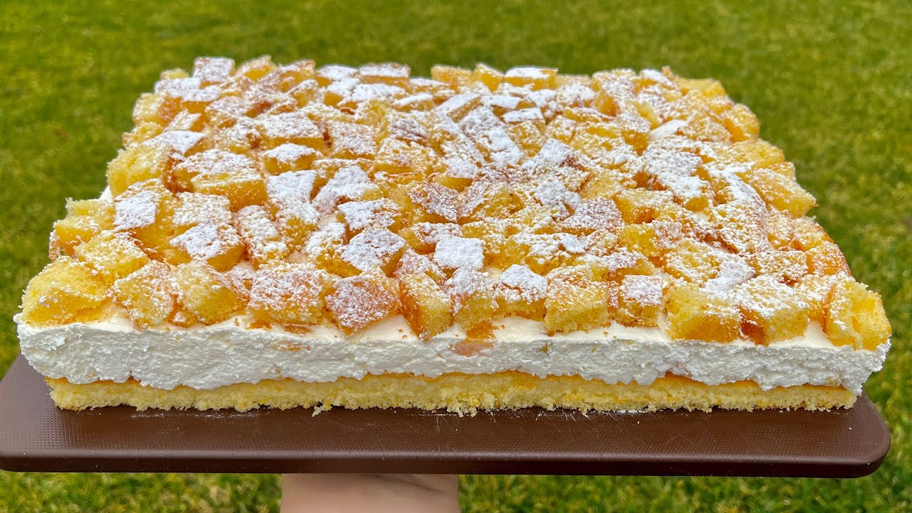 Торт МИМОЗА 🌾🌾 Очень нежный и с неповторимым вкусом 🍋🍑