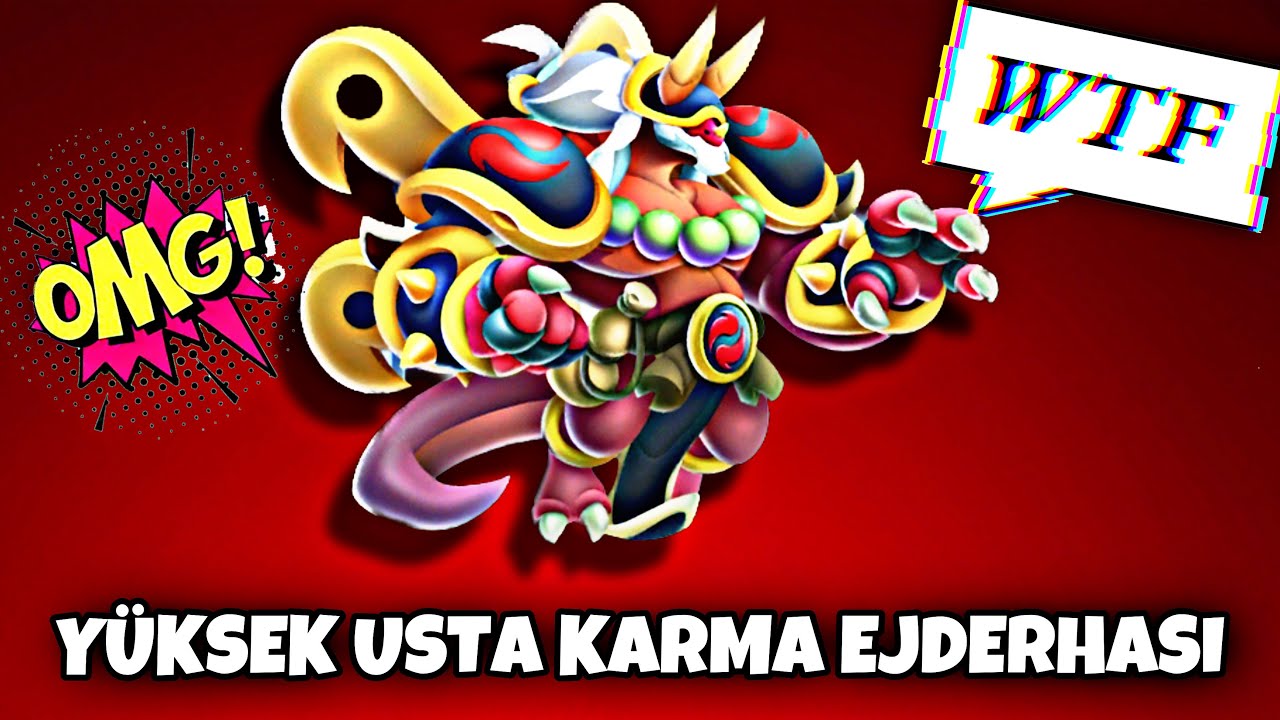 YÜKSEK USTA KARMA EJDERHASI KAHRAMAN KARMA