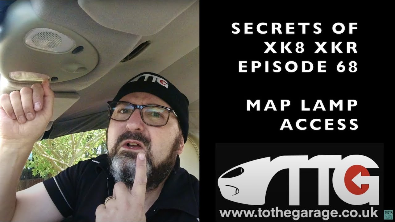 Secrets of the Jaguar XK8 episode 68.  Map lamps.