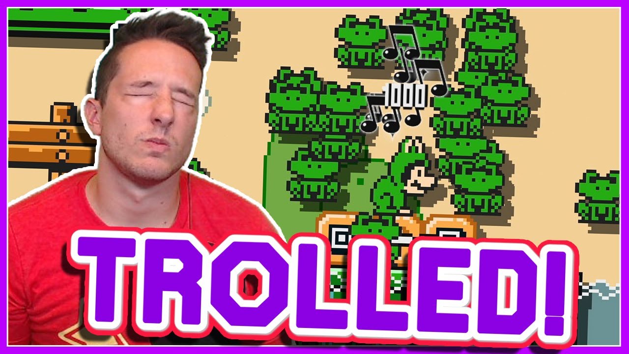 A TROLL Level Where Mario Drowns In...SOUP???