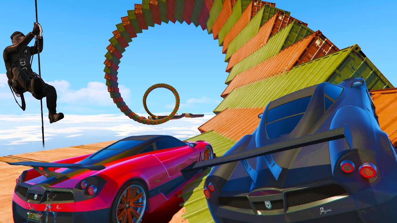Crazy Races & Crazy TypicalGamer ;D  (GTA 5 Funny Moments)