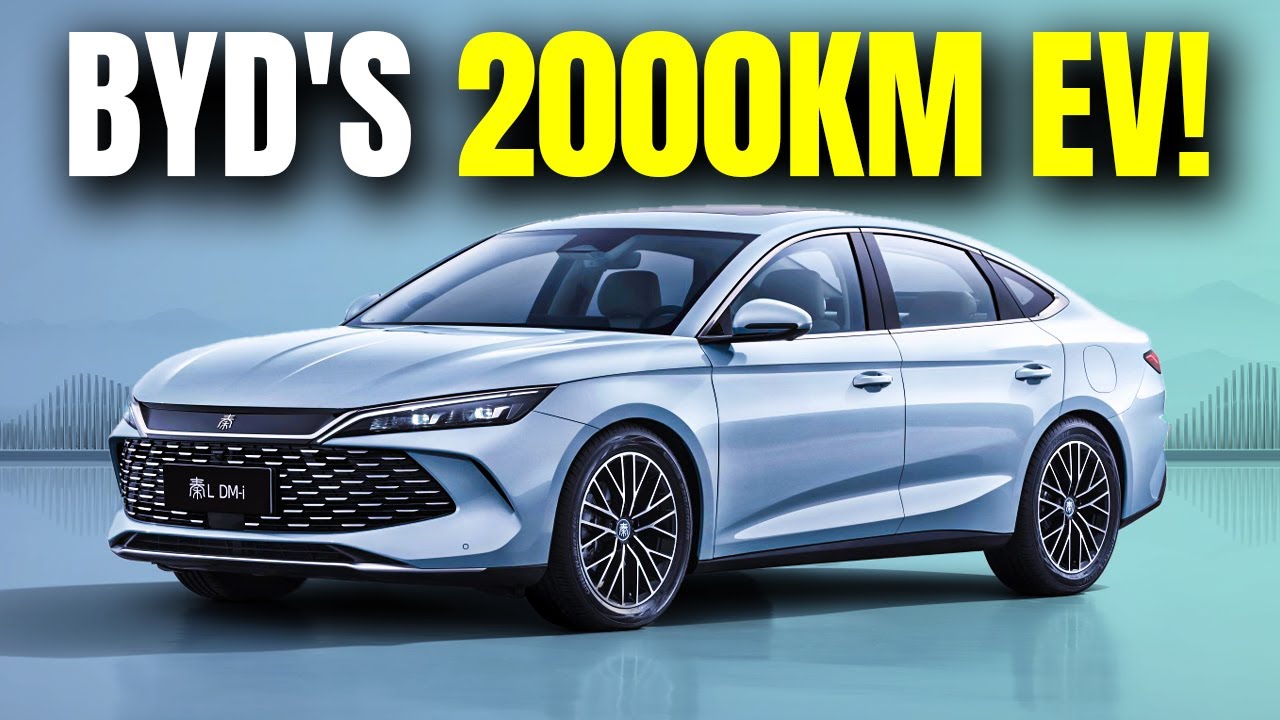 BYD REVEALS Ultralong Range EVs of 2,000km Drive