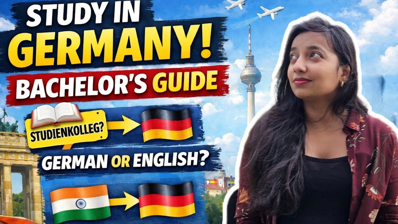 Bachelor&rsquo;s in Germany Explained 🇩🇪 | Studienkolleg OR 1 Year in India?