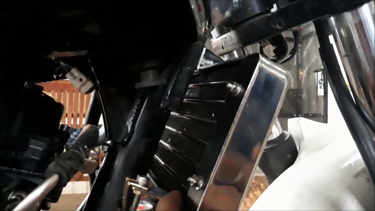 Review Oil Cooler Yamaha Byson by CMS Motoshop
