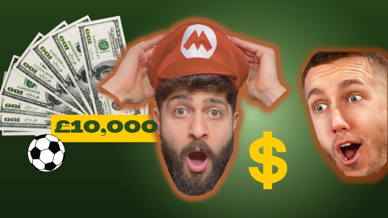 Miniminter's £10,000 penalty challenge Mario Reaction