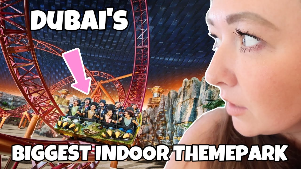GOING TO DUBAI’S BIGGEST INDOOR THEME PARK! IMG WORLDS OF ADVENTURE!