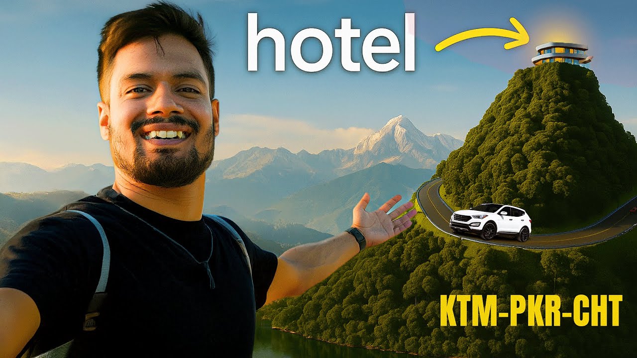 NEPAL'S GOLDEN TRIANGLE ROADTRIP | KTM POKHARA CHITWAN | TRAVEL VLOG
