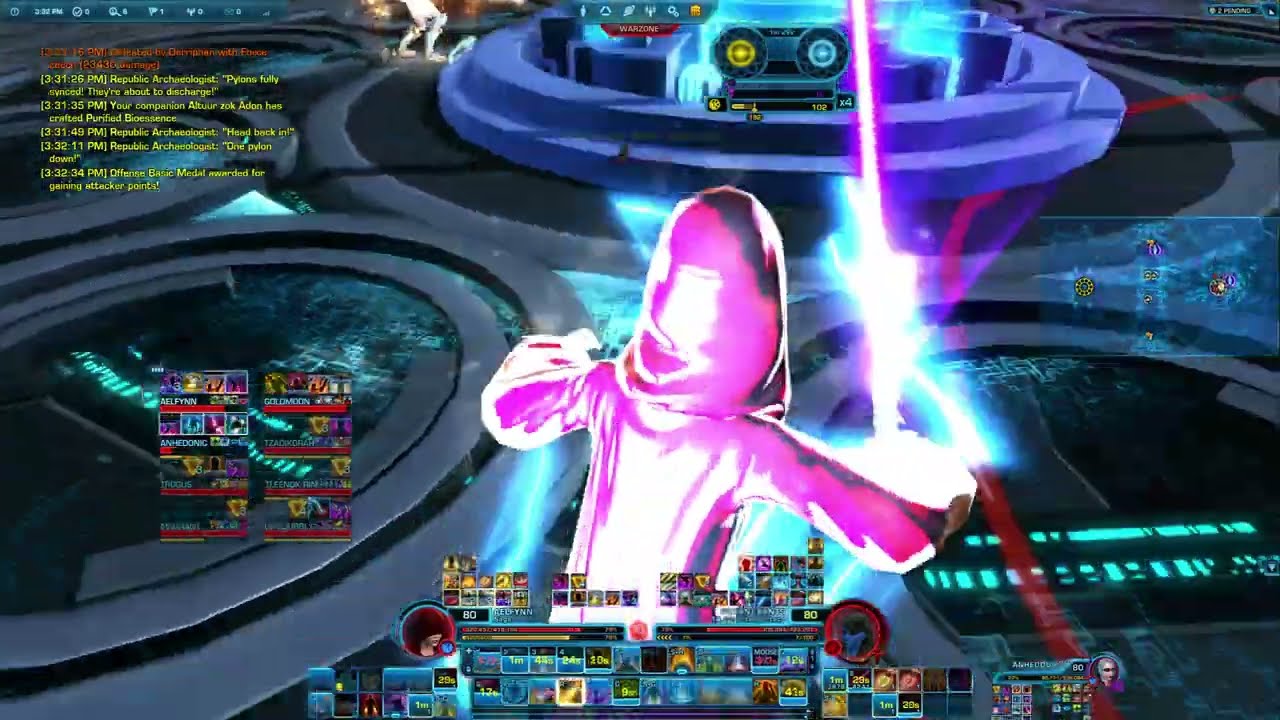 SWTOR Hypergate 05-02-26 Sage (the ultimate pylon block op with Cerilliant and stealthers)