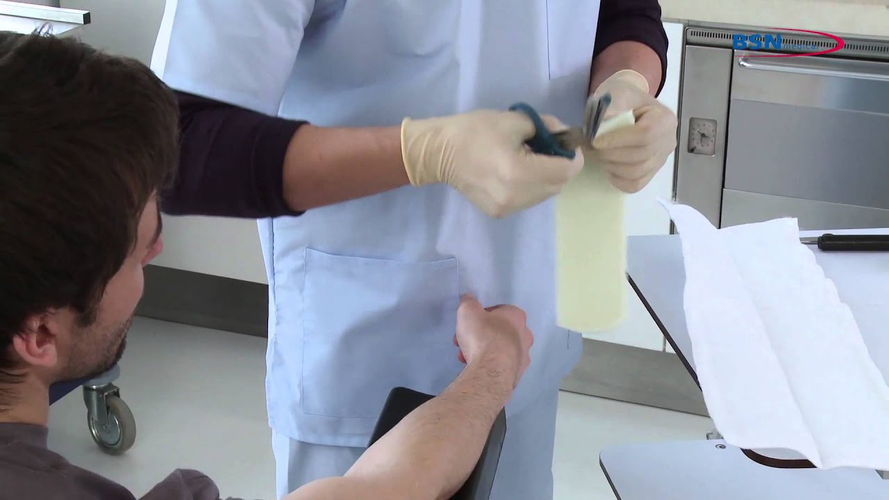 Volar-Dorsale Schiene nach Fraktur_DE_von BSN medical.mov