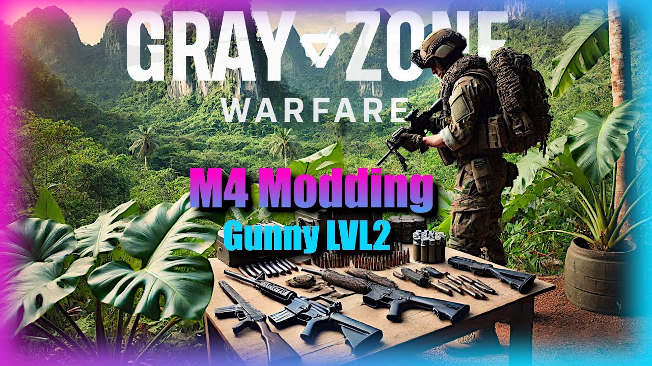 Wie Ihr euch eine gute M4 baut & Details zum Modding 🔴 GRAY ZONE WARFARE ( Night Ops Guide )