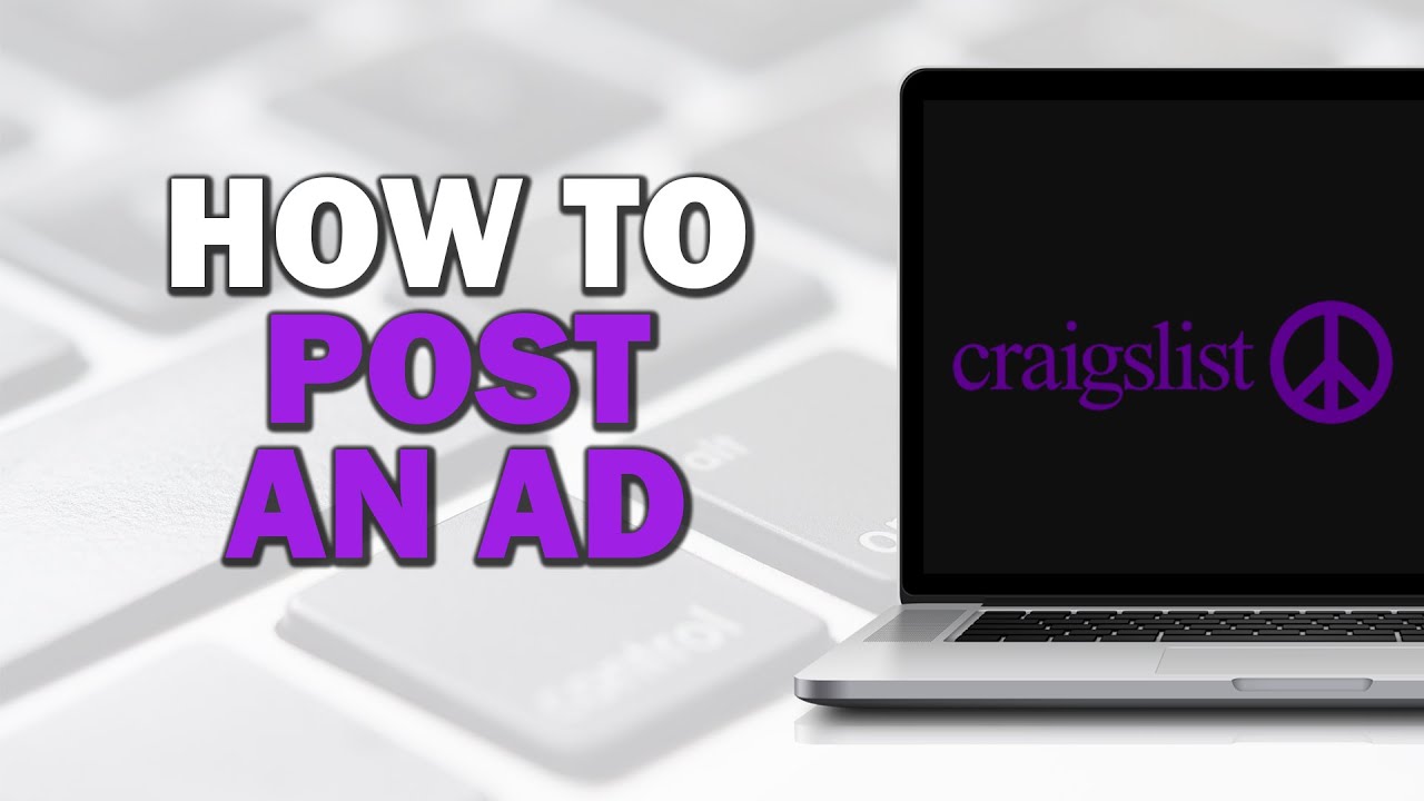 How To Post An Ad On Craigslist (Quick Tutorial)
