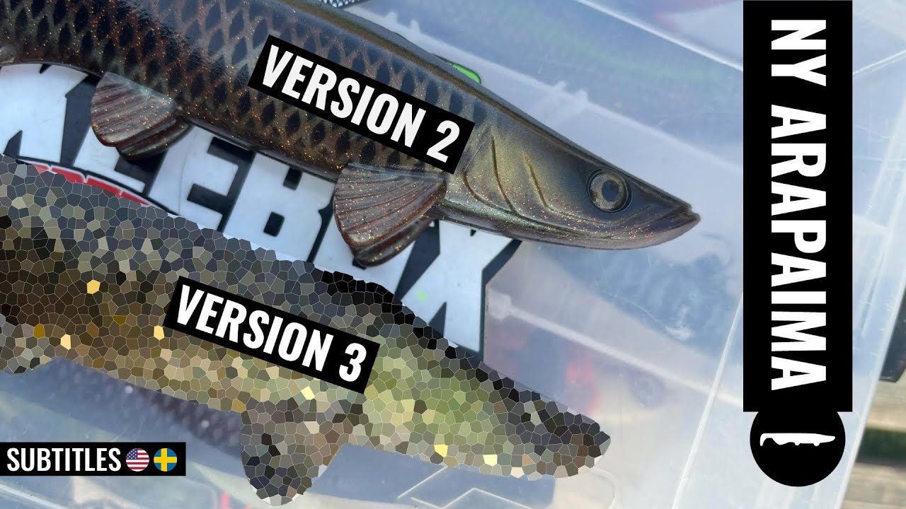 NY ARAPAIMA - Och en rundtur i nya verkstan