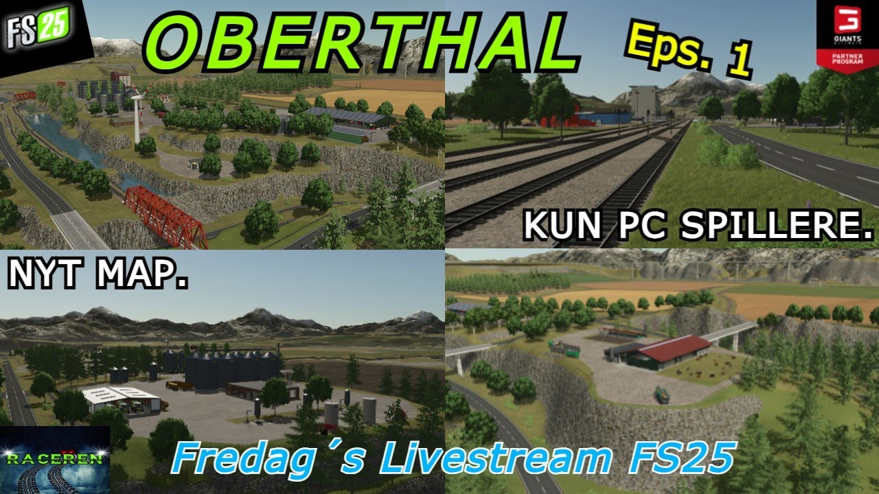 Live-stream med Oberthal FS25. # 1