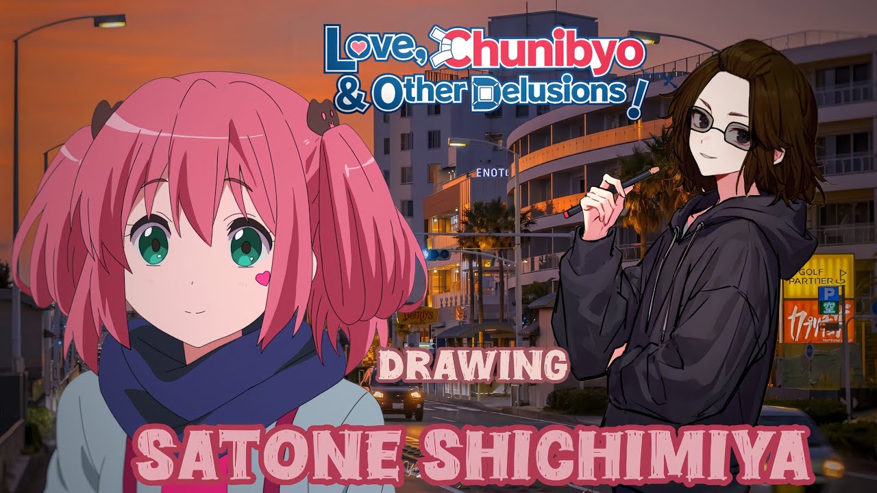 HOW TO DRAW (SATONE SHICHIMIYA) STEP BY STEP EASY TUTORIAL ✨️ 
