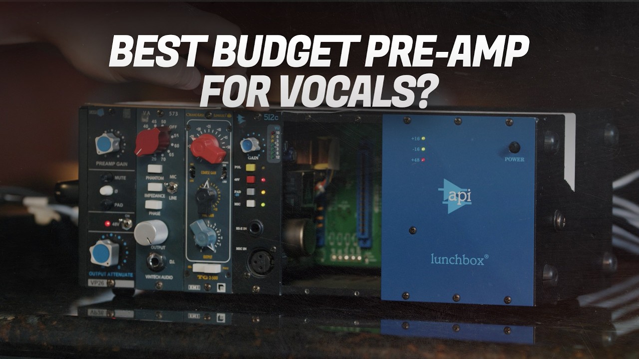 BEST Budget Friendly Mic Pre Amp for Vocals