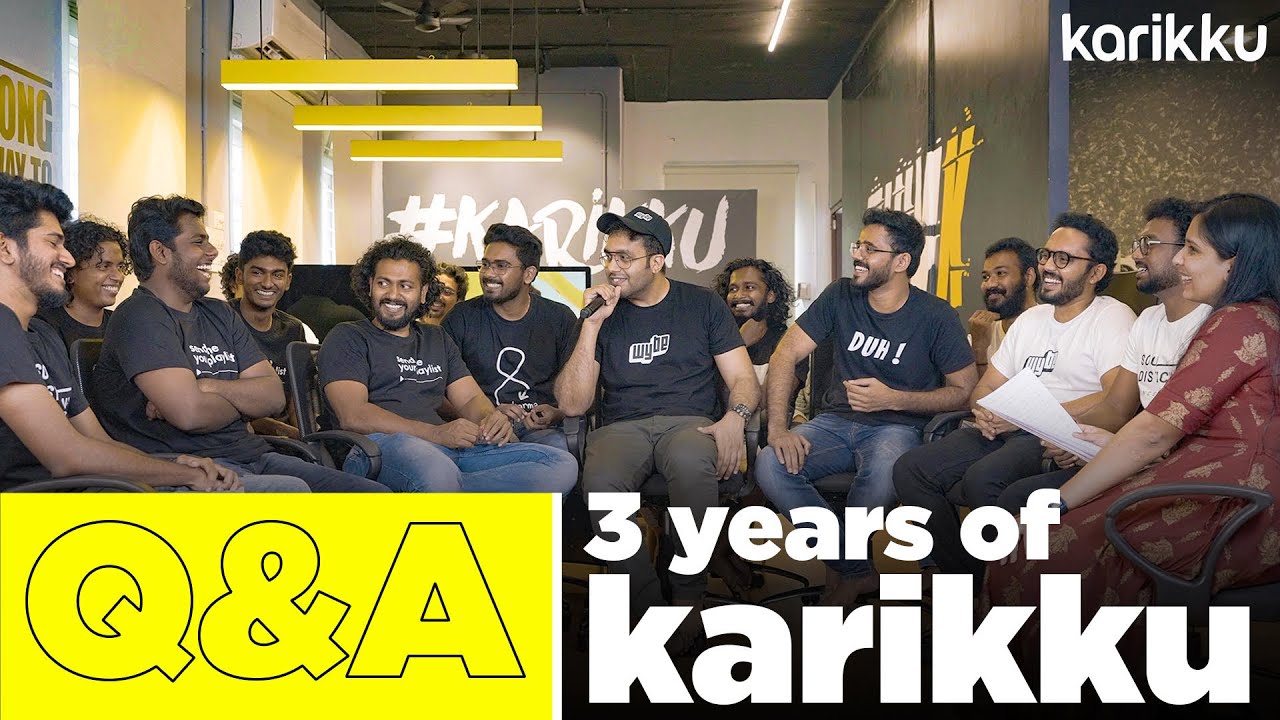 Q&A Session | 3 Years of Karikku