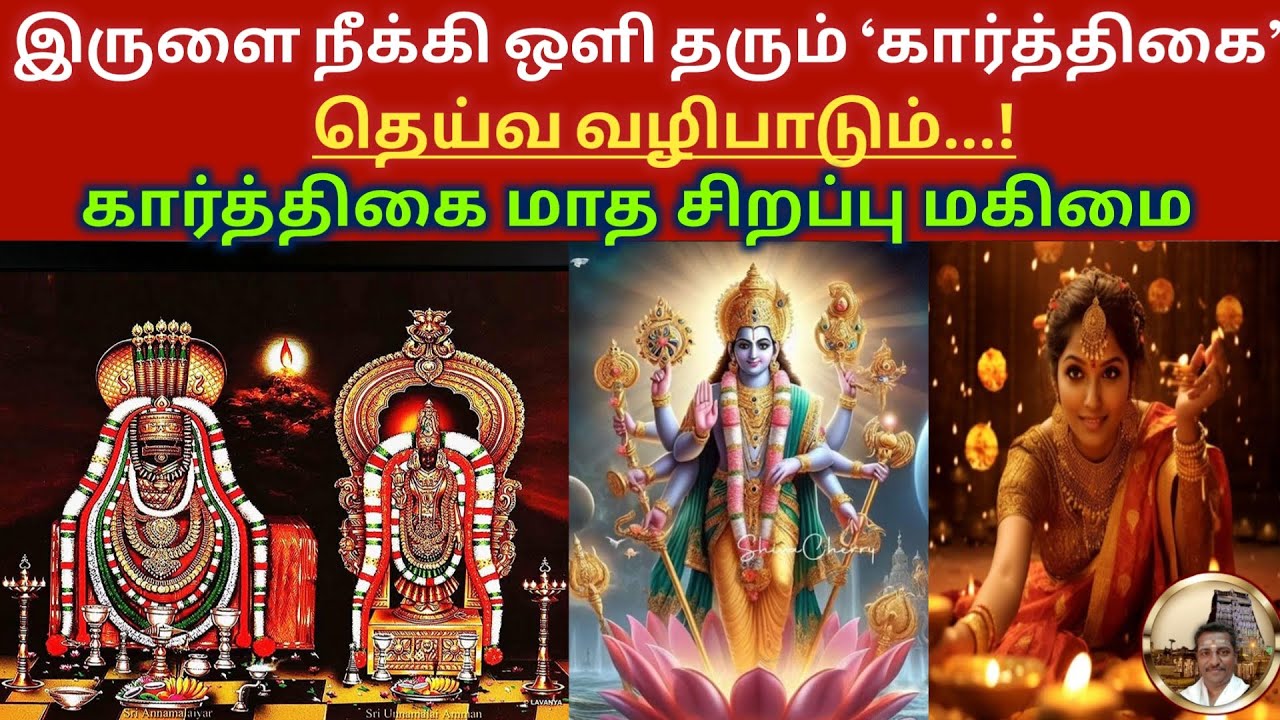 Karthigai Month Spiritual Benefits | இருள் அகற்றி ஒளி தரும் கார்த்திகை வழிபாடு  #KarthigaiDeepam