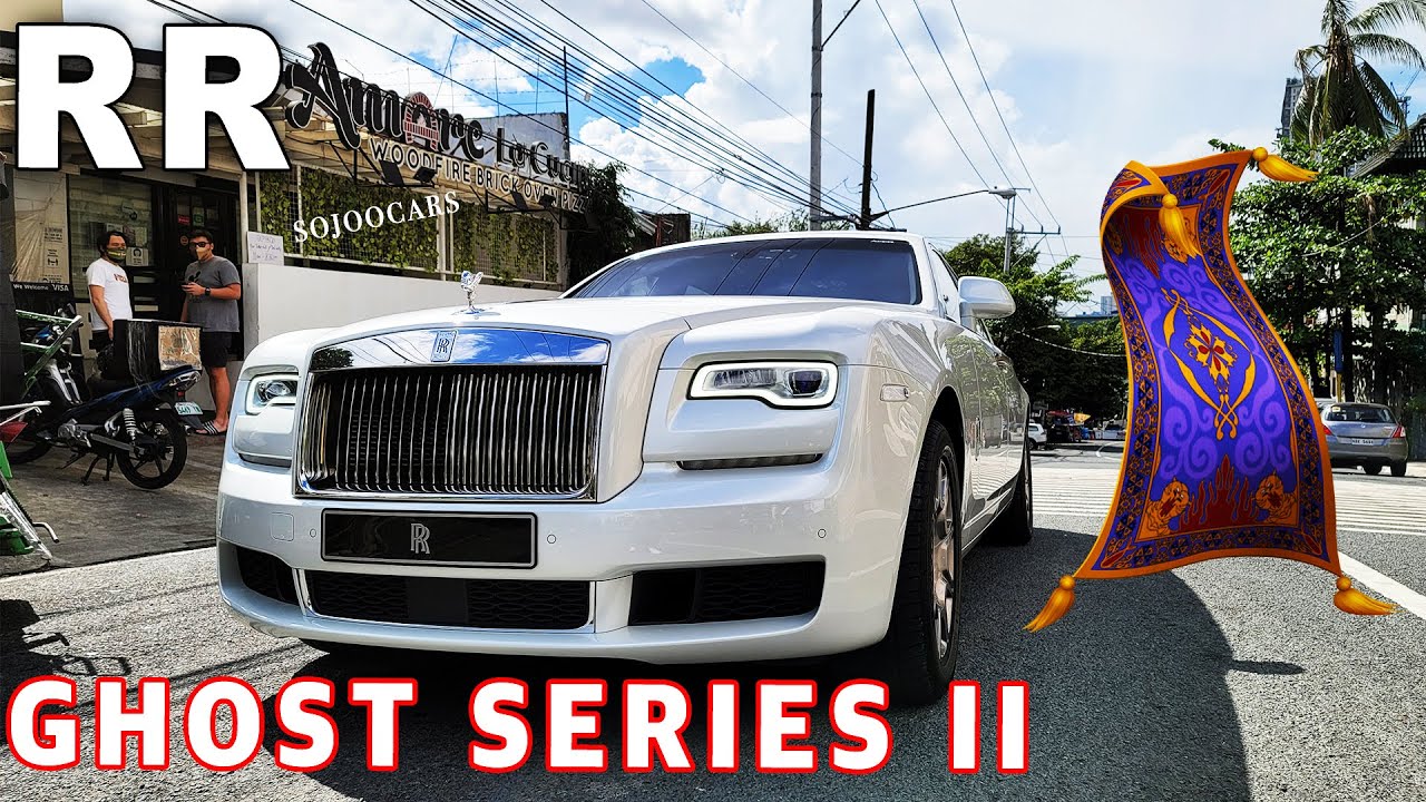 Buying Pizza in a Rolls-Royce Ghost Series II Magic Carpet Ride - [SoJooCars]