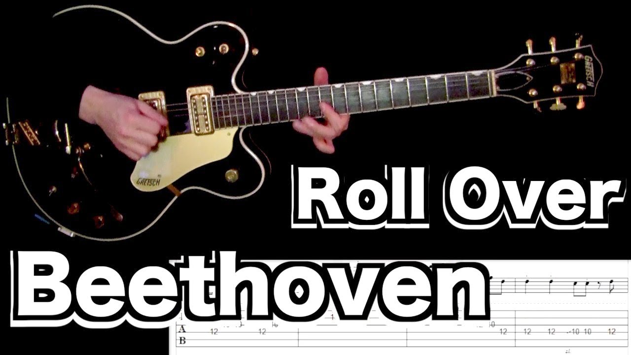 Roll Over Beethoven | George's Lead & Rhythm Cover w/ Tabs! | Isolated