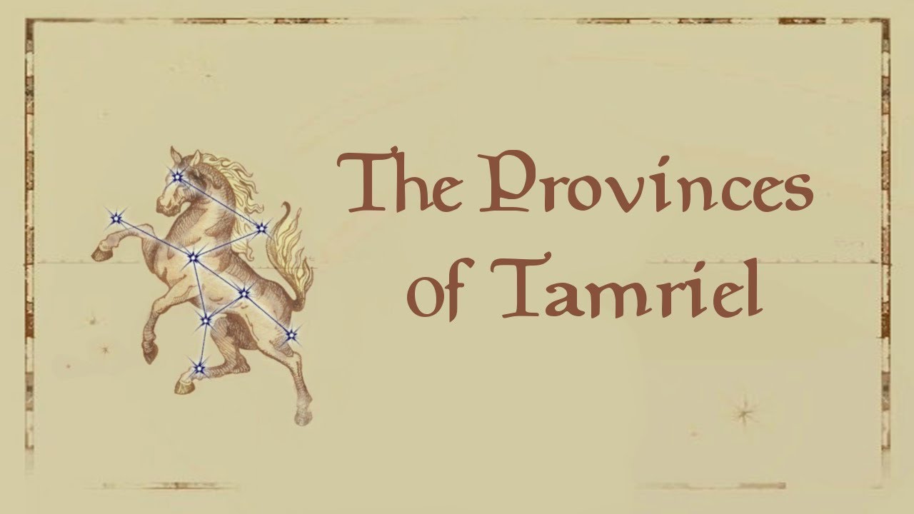 The Elder Scrolls Lore: The Provinces of Tamriel