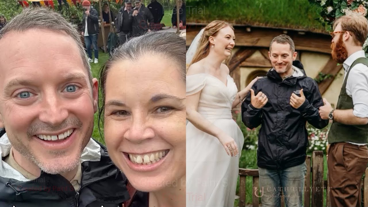 Elijah Wood Crashes 'Lord Of The Rings' Wedding