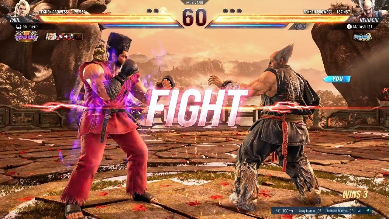 Handling an aggressive Paul - Tekken 8 Online