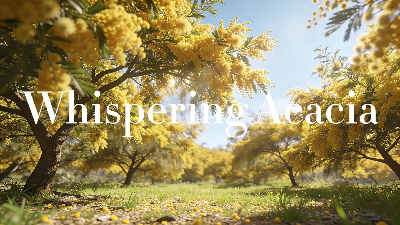 Whispering Acacia, Relaxation Music, Stress Relief, Meditation🌙Healing, Peaceful, Ambient Soundscape