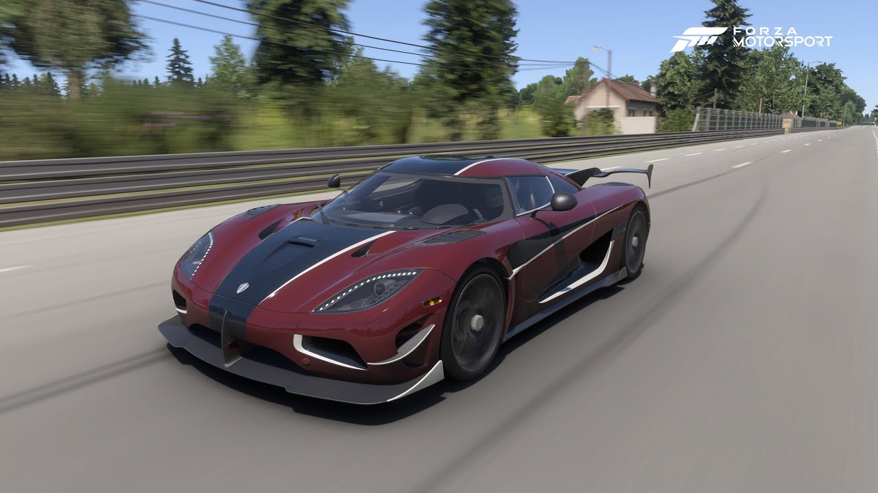 2017 Koenigsegg Agera RS in single player \ Forza Motorsport