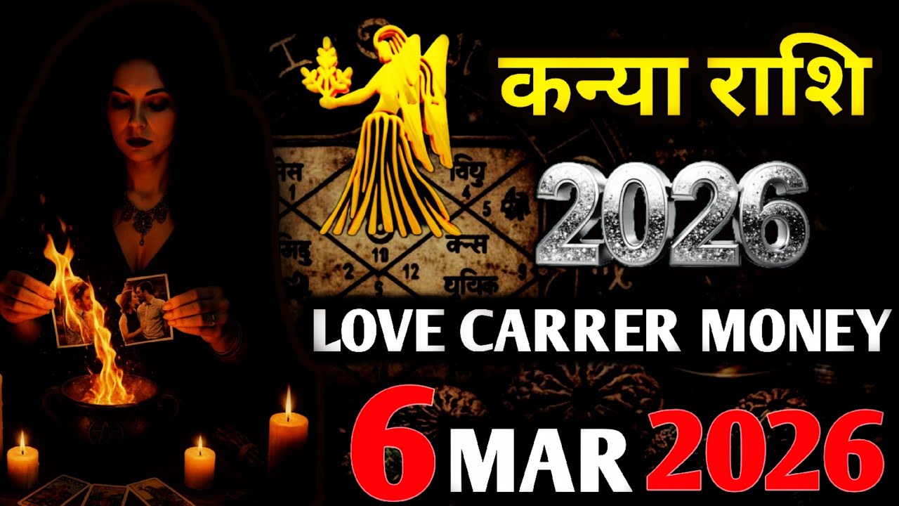 Kanya  Horoscope 6 March 2026 | kanya Rashi  6 MARCH 2026 | Aaj kanya  Rashifal |