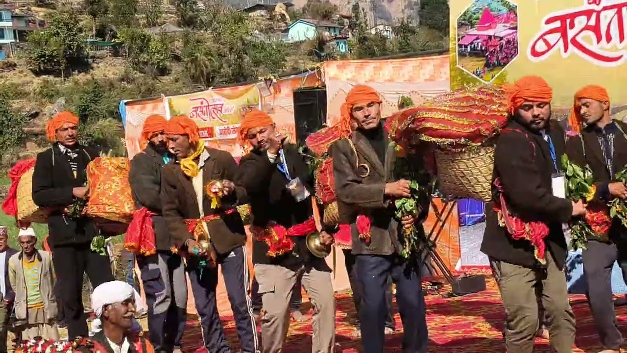 बसंतोउत्सव लीती ❤️ ||  नंदा राज जात यात्रा की स्तुति ||
