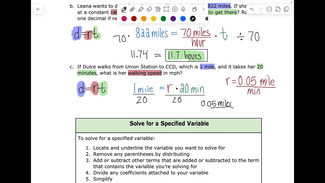 Using Formulas Unit 3 Module 7