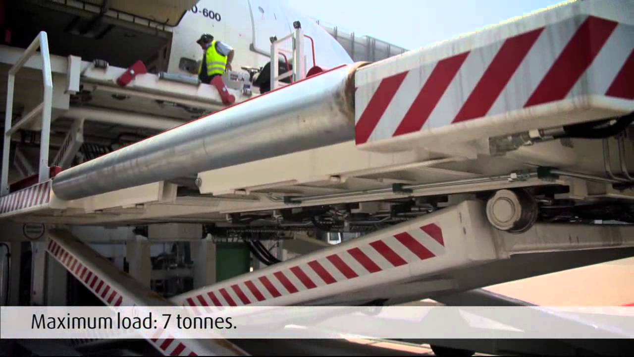 Cargo loader- less CO2 emissions at airport MUC