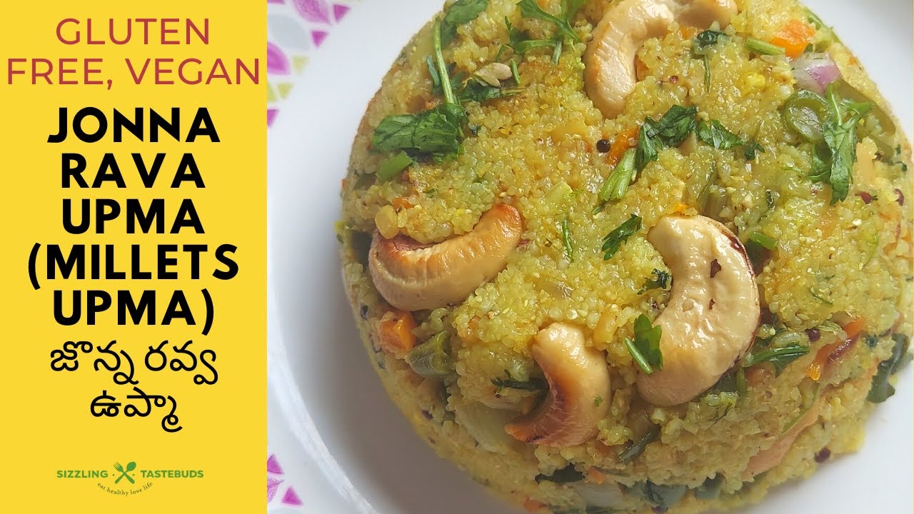 Jonna Rava Upma | Jowar Upma | జొన్న రవ్వ ఉప్మా |Millets recipe|Sorghum upma #sizzlingtastebuds