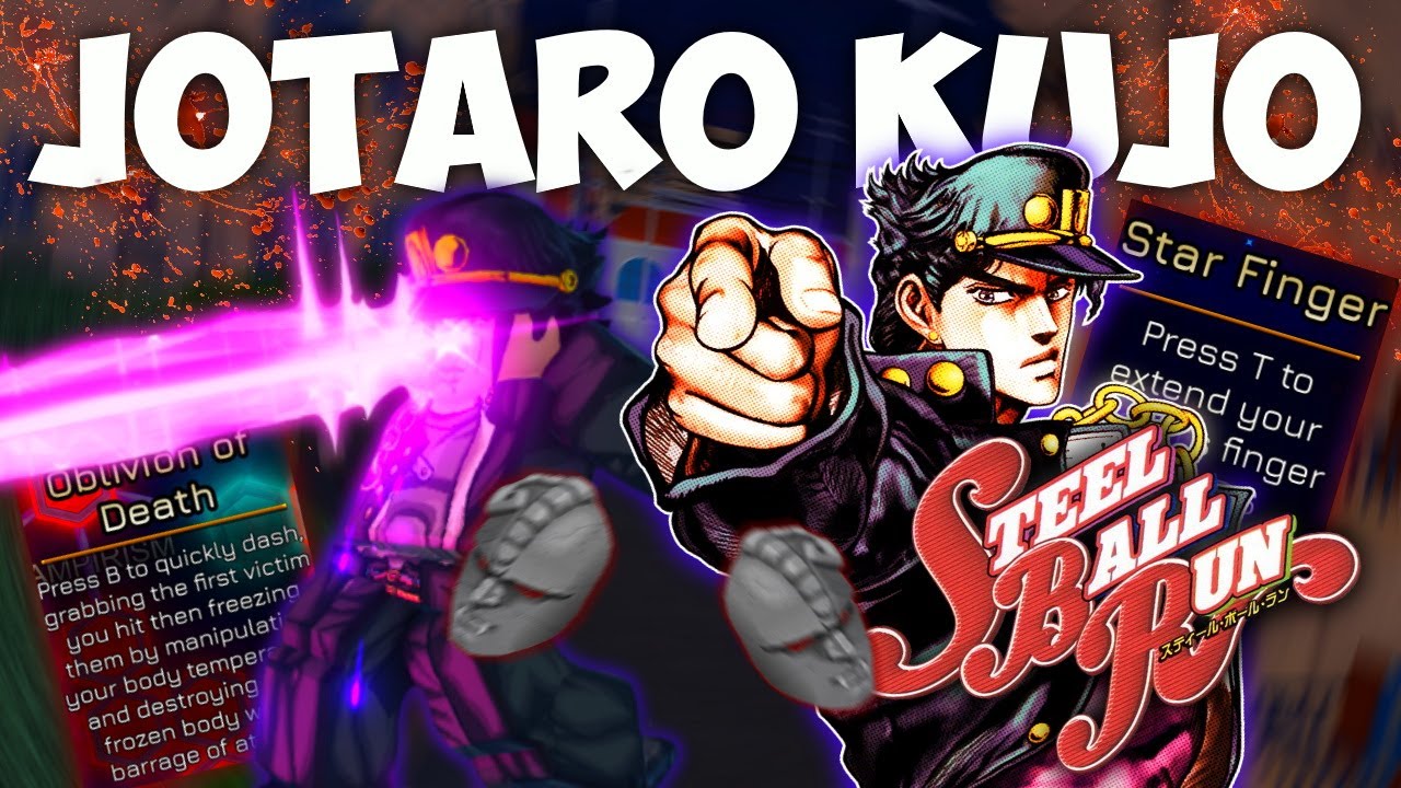 *NEW* JOTARO KUJO in SBR! [YBA]