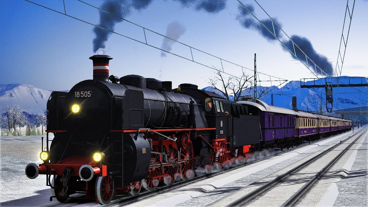 Let's Play Train Simulator 2018 | Rheingold Luxuszug von 1928 | Sonderfahrt Rheinstrecke | 3DZUG