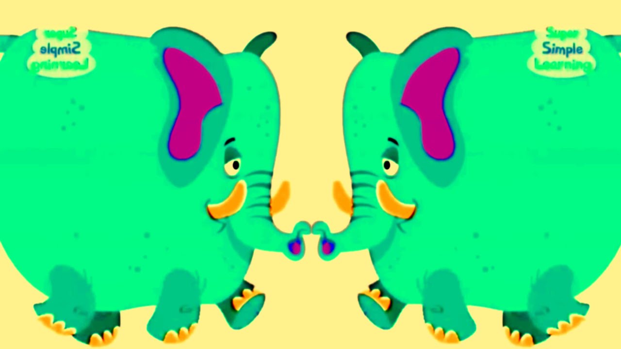 Hickory Dickory Dock Elephant Compilation | Sponsored by : Mirror Reverse