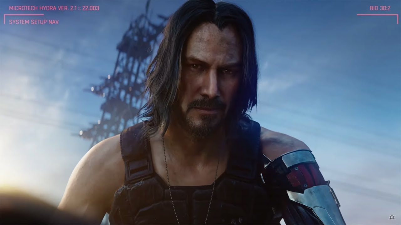 Cyberpunk 2077 - Tr&aacute;iler cinem&aacute;tico con Keanu Reeves E3 2019