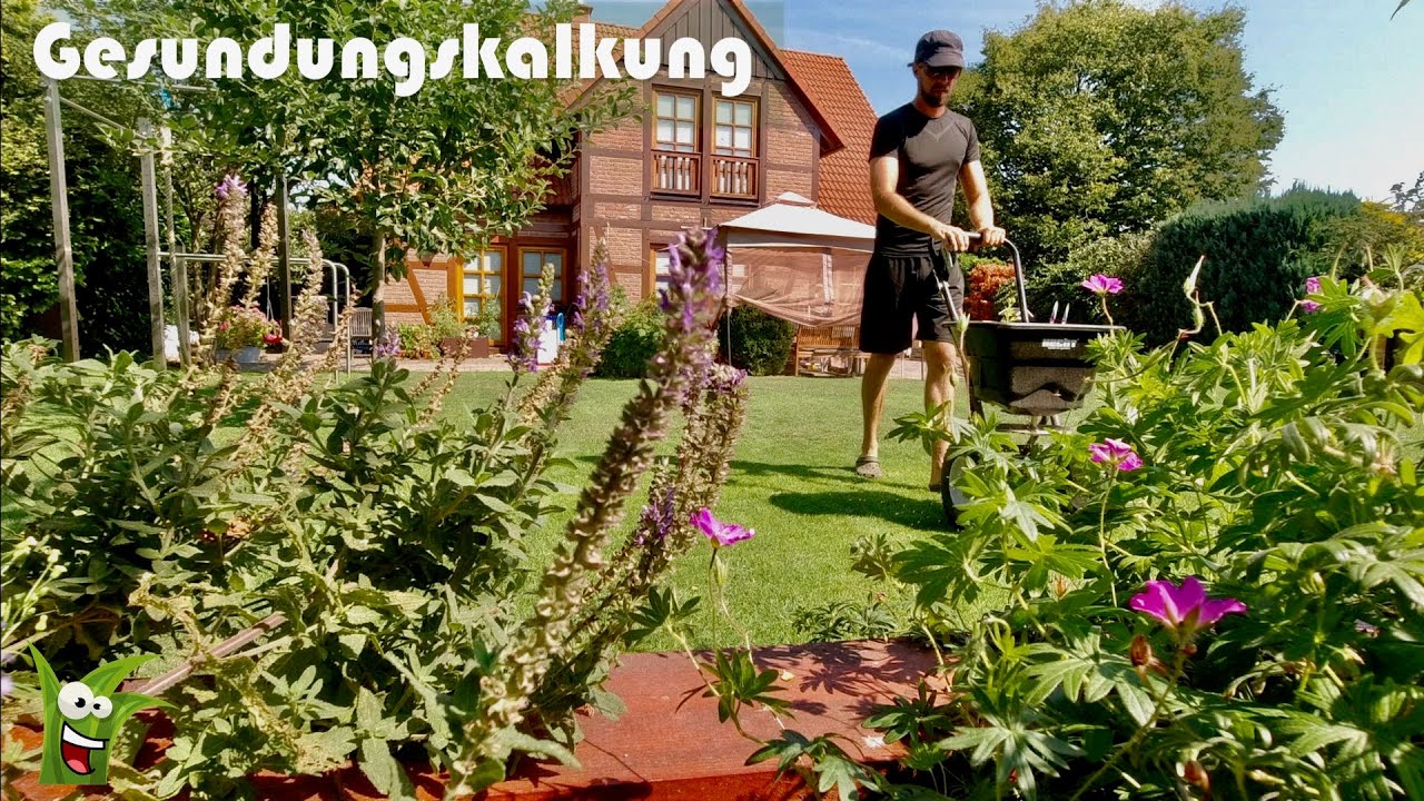 Gesundungskalkung! Was tun bei niedrigem pH Wert wenn der Rasen-Boden zu sauer ist? (Sommer-Special)
