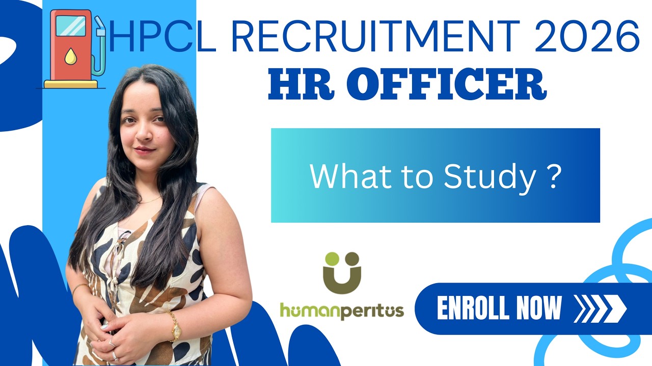 What to study? - Officer HR - HPCL Recruitment