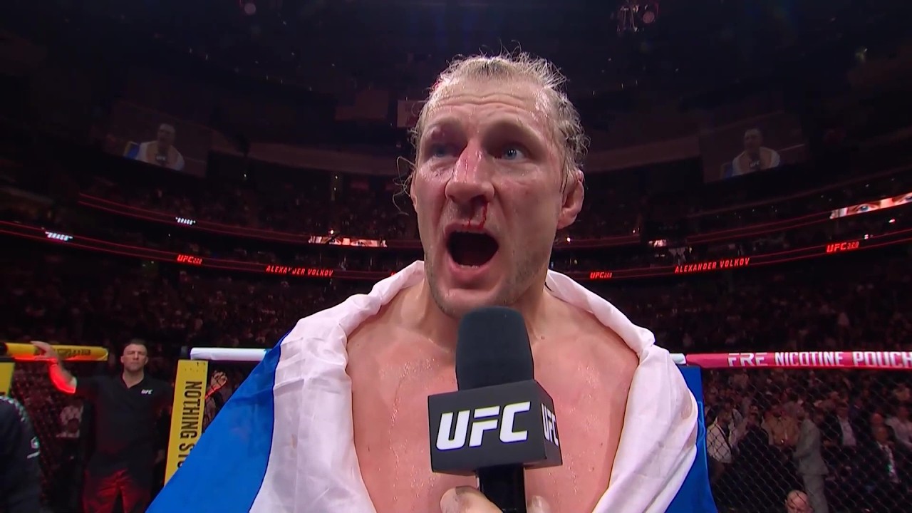 UFC 328: Александр Волков - Слова после боя