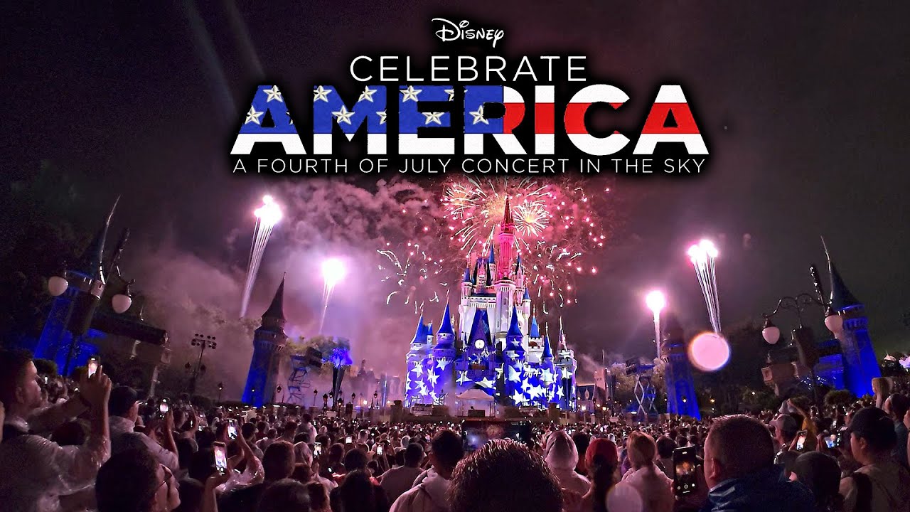 Disney’s Celebrate America! A Fourth of July Concert in the Sky Fireworks Magic Kingdom 2025 07 03